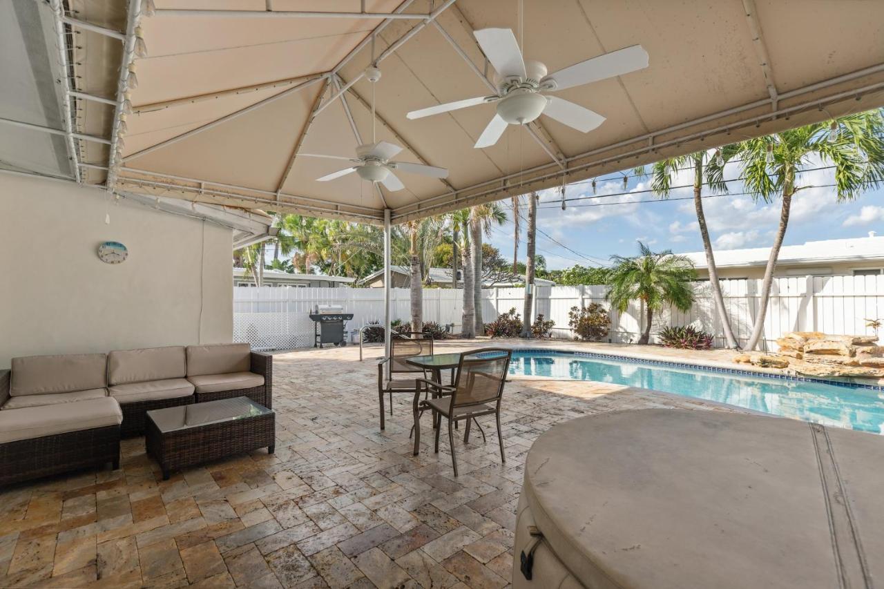 Chic Fort Lauderdale House With Private Pool Exterior photo