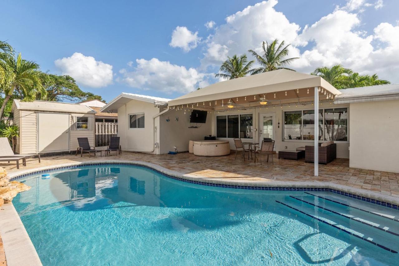 Chic Fort Lauderdale House With Private Pool Exterior photo