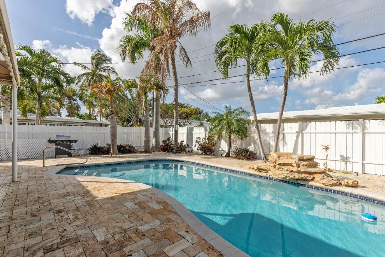 Chic Fort Lauderdale House With Private Pool Exterior photo